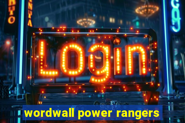 wordwall power rangers